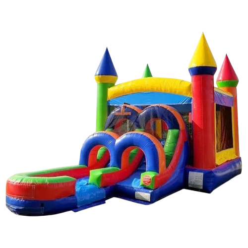 Multicolor toddler bounce house