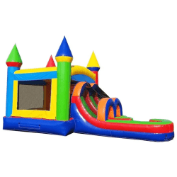 inflatable bounce house water slide kids rainbow4 1764643019 Toddler Modern Rainbow Wet/Dry Combo